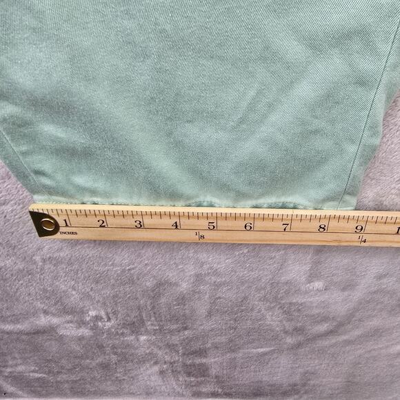 Supreme Chino Mint Pants Mens 30 (Fits 32x28) Green Pinup Girl Embroidered SS23 - Picture 12 of 14